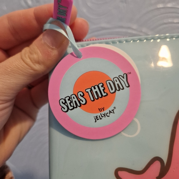 Jellycat seas the day narwhal purse pouch - Picture 2 of 3